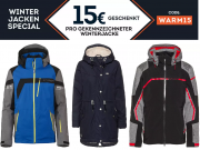 15 Euro Rabatt auf jede Winterjacke im SportScheck Shop