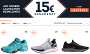 15 Euro Rabattgutschein f&uuml;r ausgew&auml;hlte Laufschuhe im Sportscheck Shop