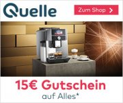 15 Euro Rabattgutschein f&uuml;r den Quelle Shop