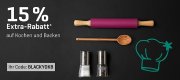  15% Extra-Rabatt auf alle Artikel aus der Kategorie Kochen & Backen im Yomonda Shop