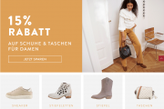 15% Extra-Rabatt auf alle Damenschuhe und Taschen bei Mirapodo