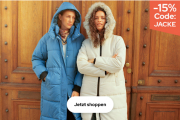 15% Extra-Rabatt auf alle Jacken f&uuml;r Damen und Herren bei Dress For Less