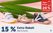 15% Extra-Rabatt auf alle Schuhe f&uuml;r Kids bei MyToys