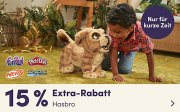 15% Extra-Rabatt auf alles von Hasbro bei MyToys