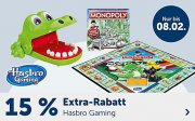 15% Extra-Rabatt auf alles von Hasbro Gaming bei MyToys