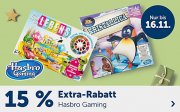 15% Extra-Rabatt auf alles von Hasbro Gaming im MyToys Shop