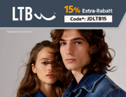 15% Extra-Rabatt auf alles von LTB bei Jeans Direct