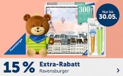 15% Extra-Rabatt auf alles von Ravensburger bei MyToys