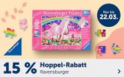 15% Extra-Rabatt auf alles von Ravensburger & BRIO bei MyToys