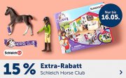 15% Extra-Rabatt auf alles von Schleich Horse Club bei MyToys