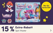 15% Extra-Rabatt auf alles von Spin Master bei MyToys