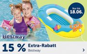 15% Extra-Rabatt auf Artikel der Marke Bestway im MyToys Shop