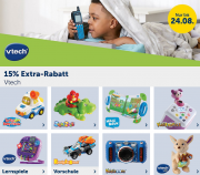 15% Extra-Rabatt auf Artikel der Marke Vtech im MyToys Shop