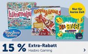 15% Extra-Rabatt auf Artikel von Hasbro Gaming bei MyToys
