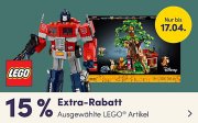 15% Extra-Rabatt auf ausgew&auml;hlte LEGO Artikel bei MyToys