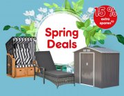 15% Extra-Rabatt auf ausgew&auml;hlte Outdoor-M&ouml;bel & Gartenausr&uuml;stung bei Netto