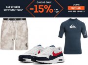 15% Extra-Rabatt auf ausgew&auml;hlte Summerstyles bei SportScheck