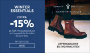 15% Extra-Rabatt auf ausgew&auml;hlte WINTER ESSENTIALS Produkte bei eSchuhe