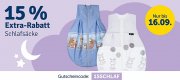 15% Extra-Rabatt auf Baby Schlafs&auml;cke im MyToys Shop