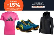 15% Extra-Rabatt auf bereits reduzierte Running Essentials bei SportScheck