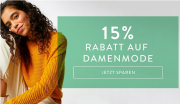 15% Extra-Rabatt auf die komplette Damenbekleidung bei Mirapodo