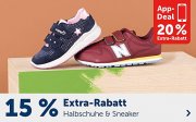 15% Extra-Rabatt auf Halbschuhe und Sneaker f&uuml;r Kids im MyToys Shop