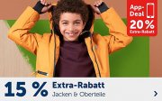 15% Extra-Rabatt auf Jacken und Oberteile f&uuml;r Kids im MyToys Shop
