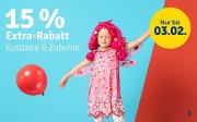 15% Extra-Rabatt auf Kost&uuml;me & Zubeh&ouml;r im MyToys Shop