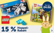 15% Extra-Rabatt auf Lego Duplo, Lego City und Lego Friends im MyToys Shop
