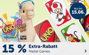 15% Extra-Rabatt auf Mattel Games im MyToys Shop