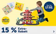 15% Extra-Rabatt auf myToys Eigenmarke im MyToys Shop