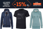 15% Extra-Rabatt auf Oberteil & Jacken Bestseller bei SportScheck