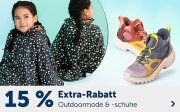 15% Extra-Rabatt auf Outdoormode & -schuhe f&uuml;r Kids bei MyToys