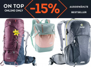 15% Extra-Rabatt auf Rucksack-Bestseller im SportScheck Shop