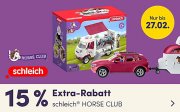 15% Extra-Rabatt auf Schleich Horse Club bei MyToys