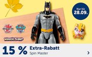 15% Extra-Rabatt auf Spin Master im MyToys Shop