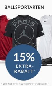 15% Extra Rabatt auf Sportartikel bei Engelhorn