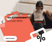 15% Extra-Rabatt auf tausende Styles f&uuml;r Damen und Herren bei Dress For Less