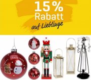15% Extra-Rabatt auf &uuml;ber 4.400 ausgesuchte Wohnaccessoires und die Weihnachtswelt bei Yomonda