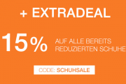 15% Extra-Rabatt auf &uuml;ber 5.300 bereits reduzierte Schuhe bei Gebr&uuml;der G&ouml;tz