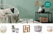 15% Extra-Rabatt auf Wohnaccessoires, Heimtextilien, M&ouml;bel Kochen & Backen und mehr bei Yomonda