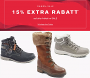 15% Extra-Rabatt On Top auf alle Sale Artikel bei Deichmann