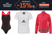 15% Extra-Rabatt On Top auf bereits reduzierte Bekleidung im SportScheck Shop