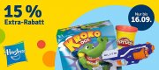 15% Extra-Rabatt On Top auf Produkte der Marke Hasbro im MyToys Shop