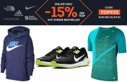 15% Extra-Rabatt On Top auf Top Brand Bestseller im SportScheck Shop