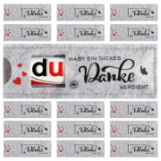 15 Filz-Geschenkh&uuml;llen f&uuml;r Schokolade f&uuml;r nur 4,79&euro;