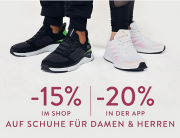 15% online oder 20% in der App auf &uuml;ber 217.000 Damen- und Herrenschuhe bei Mirapodo