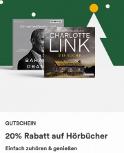 15% Rabatt auf alle H&ouml;rbuch-Downloads im Thalia Shop