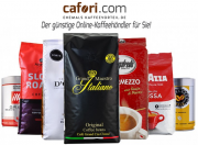 15% Rabatt auf alle Kaffeemarken bei Cafori