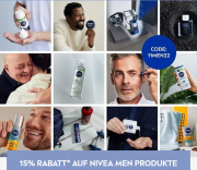 15% Rabatt auf alle NIVEA MEN Produkte bei Nivea